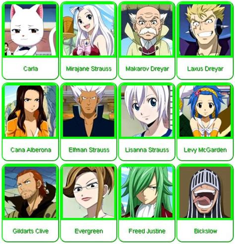 Davvero 23 Elenchi Di Fairy Tail Characters Names List Sure He