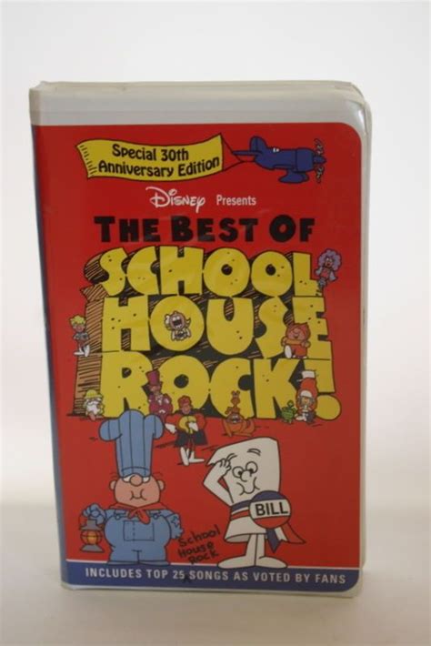 The Best Of Schoolhouse Rock Vhs 2002 For Sale Online Ebay