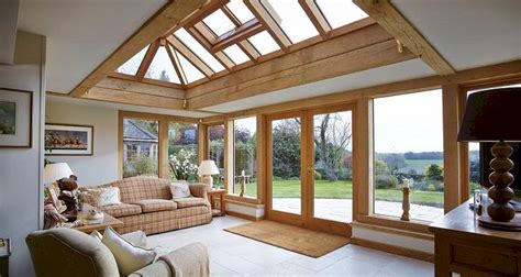 Timber frame homes feature large structural wooden beams visible throughout the interior which act as the structural skeleton of the home. How Much Does a Timber Frame Extension Cost