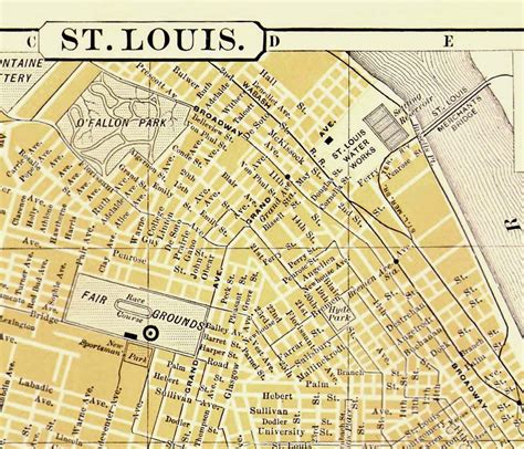 Saint Louis Missouri Us Map Nar Media Kit