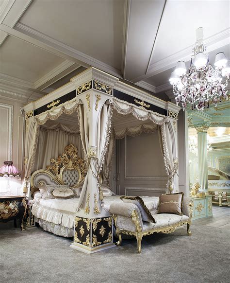 Check canopy bed prices, ratings & reviews at flipkart.com. Luxury Classic Bedroom for Royal Family - Classic Italian ...