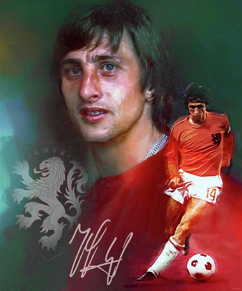 Johan cruyff was a dutch footballer and football manager, who is often regarded as one of the finest footballers and managers that has ever been involved with the game. A Dutch Master Johan Cruyff Football Legend Mixed Media by ...