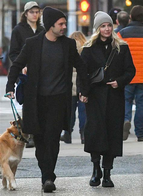 Sebastian Stan Annabelle Wallis Spotted Holding Hands In Nyc