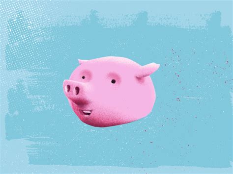 Pig Head Animation By Dolan Projections On Dribbble