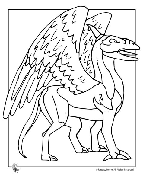 Gargoyle Coloring Pages Coloring Home