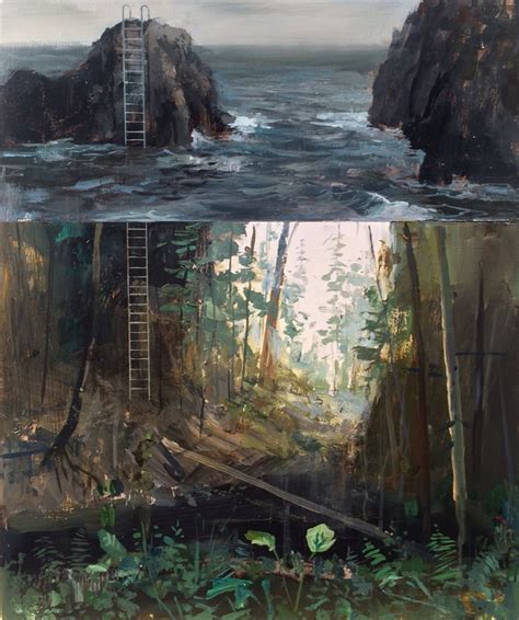 Dreamlike Split Level Landscapes Painted By Jeremy Miranda Artofit