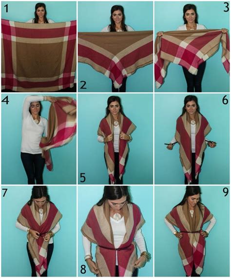 Beltedcollage How To Wear A Blanket Scarf Ways To Wear A Scarf How To Wear Scarves