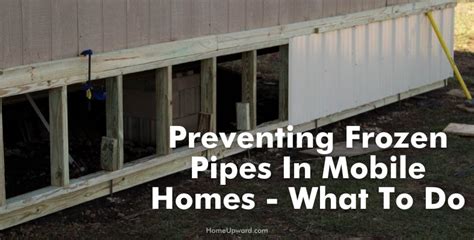 How To Unfreeze Pipes In A Mobile Home Kompromisni
