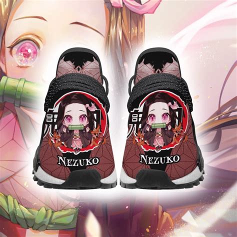 Nezuko Shoes Custom Demon Slayer Anime Sneakers Demon Slayer Stuff