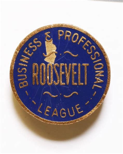 Roosevelt Campaign Lapel Stud All Artifacts Franklin D