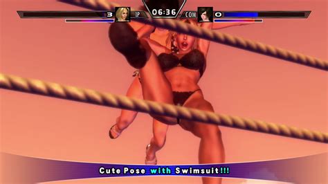 Rumble Roses Xx Queens Match Dixie Clemets Sista A Swimsuit Vs Reiko Hinomoto Youtube
