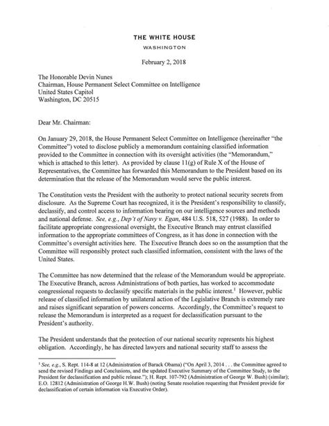 Full text of Congressional memo | News | dailyitem.com