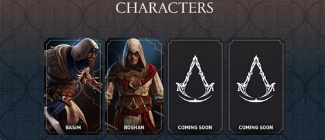 Assassins Creed Mirage Todavía Tiene Dos Personajes Principales Para