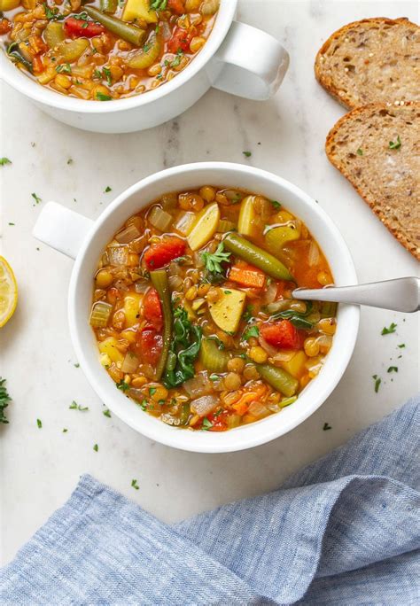 Hearty Vegan Lentil Soup A Delicious 1 Pot Soup Recipe