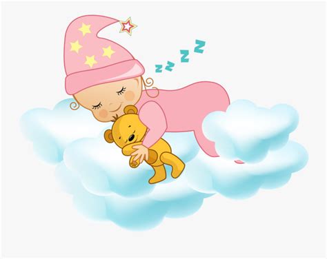 Sleeping Baby Cartoon Png Free Transparent Clipart Clipartkey