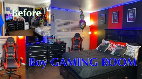 Best 2020 Gaming Room For Boys Must Watch Boy Room Ideas Teen Boy