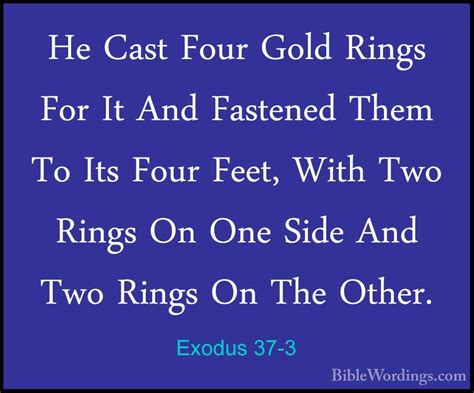 Exodus 37 Holy Bible English