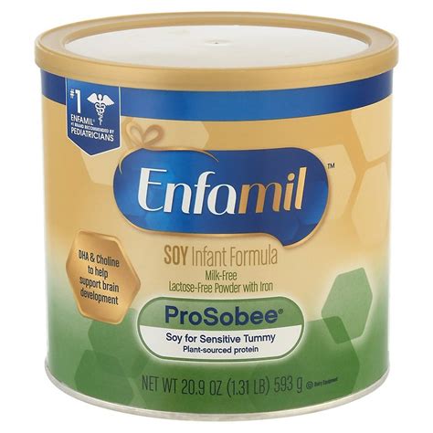 Enfamil Prosobee Soy Powder With Iron Infant Formula 0 12 Months