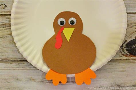 … paper cone thanksgiving turkey ~ in this step by step tutorial, learn how to make this adorable paper cone thanksgiving turkey! Easy To Make Paper Plate Feathered Turkey Craft For Kids