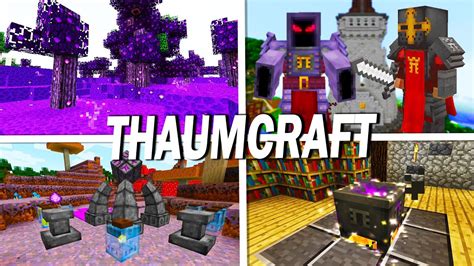 Thaumcraft Minecraft Mod Showcase 1122 Youtube