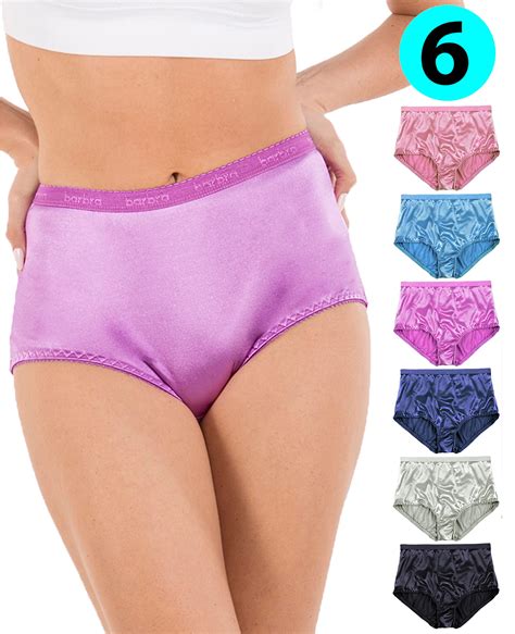 Barbra Mens Satin Bikini Briefs Panties S To 3xl Silky Sexy Mens Underwear Multi Pack Buy