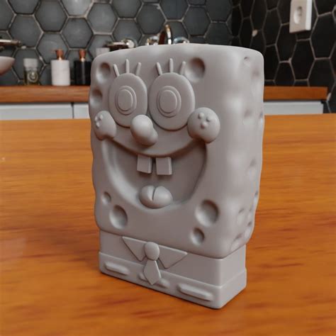 Spongebob Squarepants 3d Model 3d Printable Cgtrader