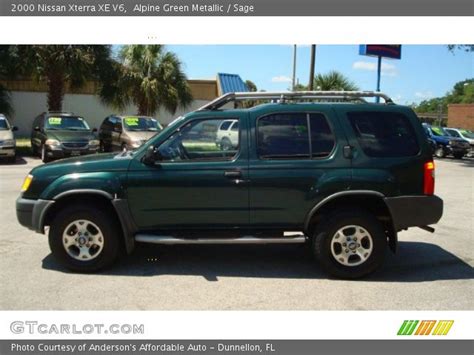 The 2000 nissan xterra, maximum fun at minimum cost. Alpine Green Metallic - 2000 Nissan Xterra XE V6 - Sage ...