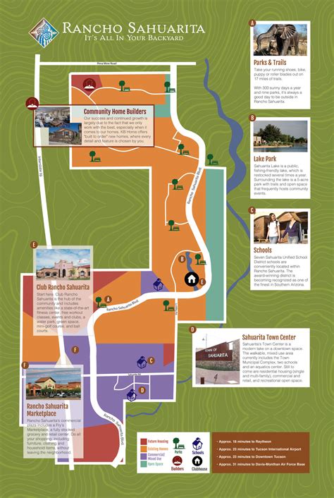 Map Rancho Sahuarita