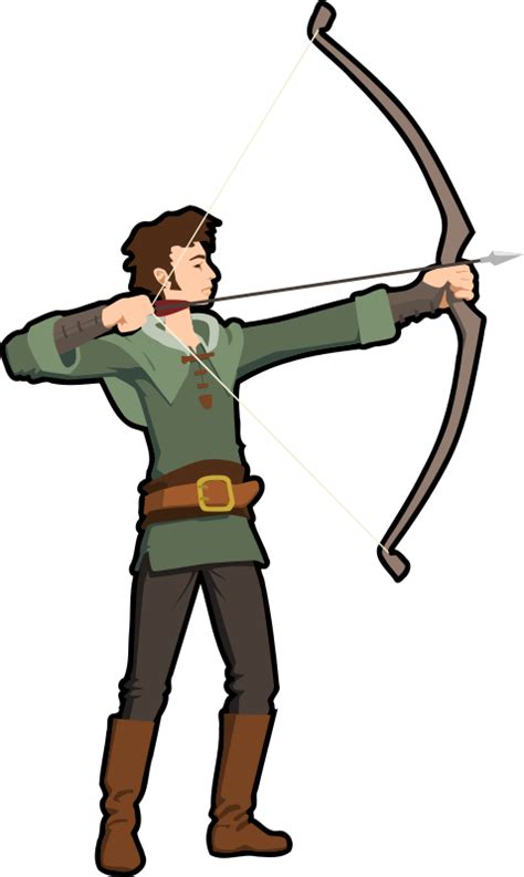 Hunter Clipart Medieval Archer Hunter Medieval Archer Transparent Free