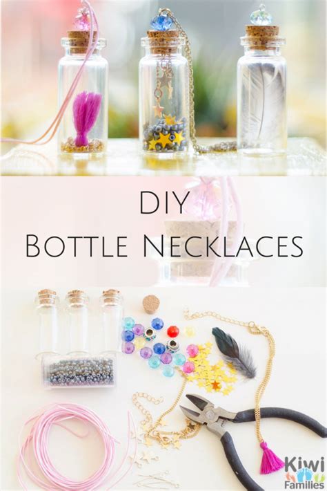 Diy Bottle Necklace Kiwi Families