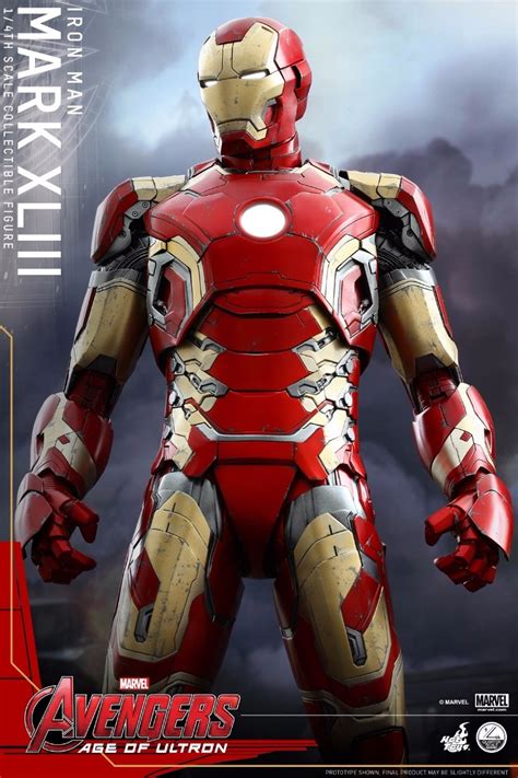 Iron Man Mark Xliii 14 Age Of Ultron Hot Toys R 379999 Em