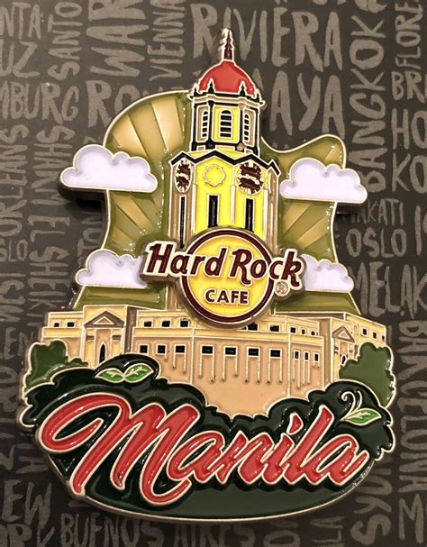 City Icon Hard Rock Decal Cafe Pins Stickers Hard Rock Music