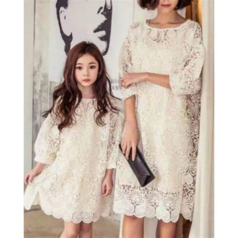 Matching Mother Daughter Lace Dress