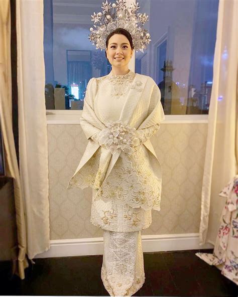 yellow malay wedding dress for malaysia women appliques lace saudi dubai bridal party gowns