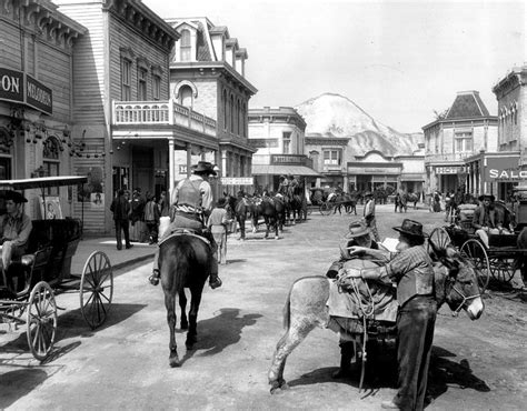 Old West Scene Photograph By Retro Images Archive