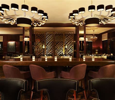 Formal living art deco interior contemporary room wood arm chair armchair home decor nouveau design vintage style chairs. Inside the Club Lounge At The Mark Hopkins Hotel (With ...