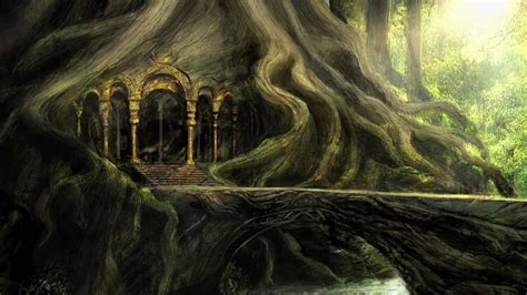 Elvenforestworld Mirkwood The Woodland Realm The Hobbit Concept