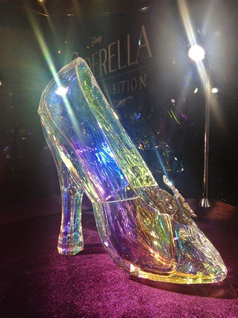 The Real Glass Slipper From Disneys Cinderella The Shoe Is Real