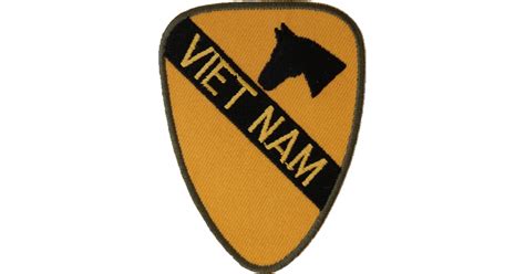Vietnam 1st Cavalry Patch Us Military Vietnam Veteran Patches By