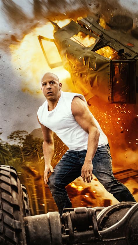 540x960 Vin Diesel As Dominic Toretto In Fast 9 5k 540x960 Resolution