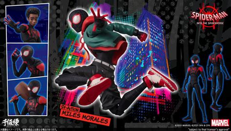 Sv Action Miles Morales Spider Man Into The Spider Verse Rio X Teir