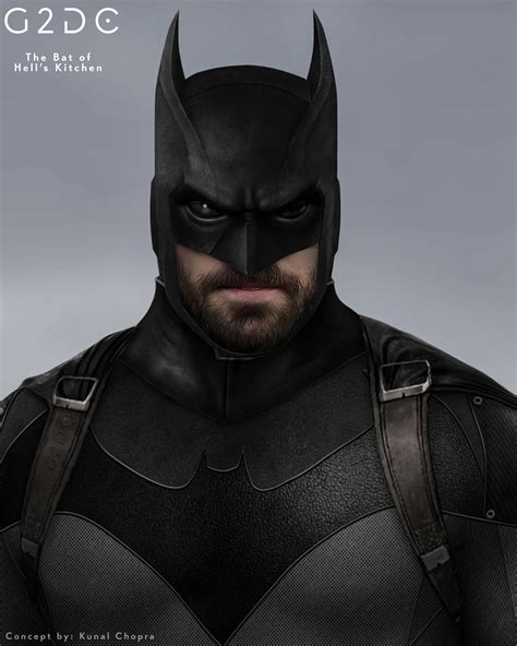 Artstation Matt Murdock Batman Suit Concept