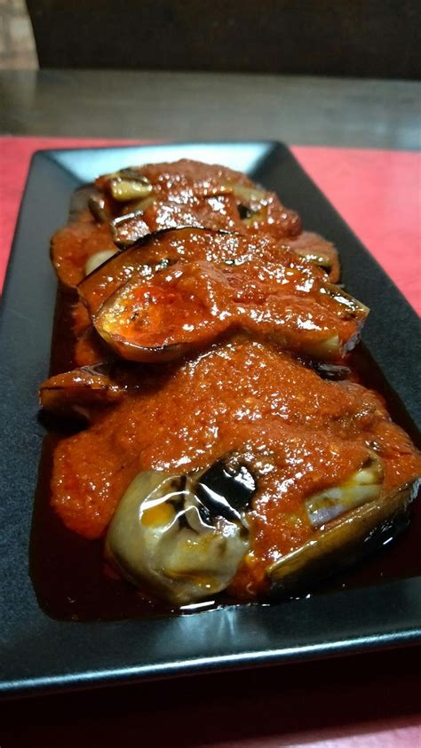 Cara membuat terung masak santan: Sambal Terung