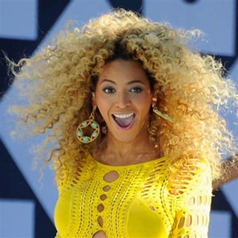 Blond Corkscrew Curls Best Beyonce Hairstyles