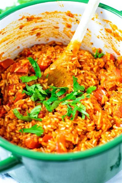 Jollof Rice Vegan Easy Contentedness Cooking