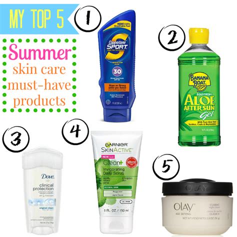 Love Laurie My Top 5 Summer Skin Care Must Have Products