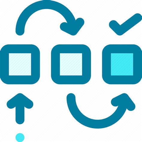 Diagrams Flow Organization Schemes Structure Work Workflow Icon