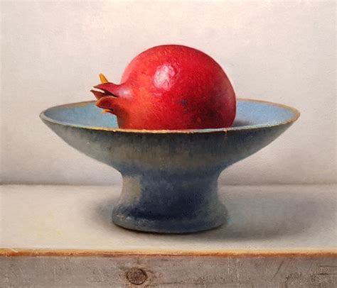 Pomegranate Still Life Still Life Stilllife Painting Jos Van Riswick