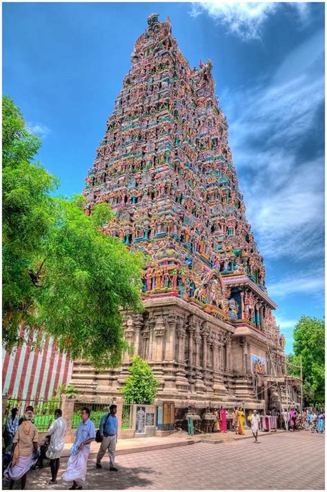 Meenakshi Temple Madurai Tamil Nadu ~ Popular Temples Of India