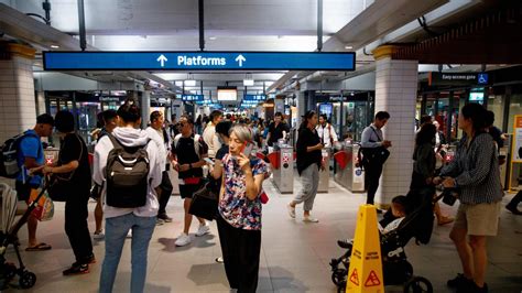 Sydney Trains Delay Commuters Face Delays As Trains Stop Between